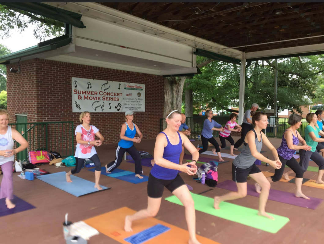Picture Bowspring Yoga Class